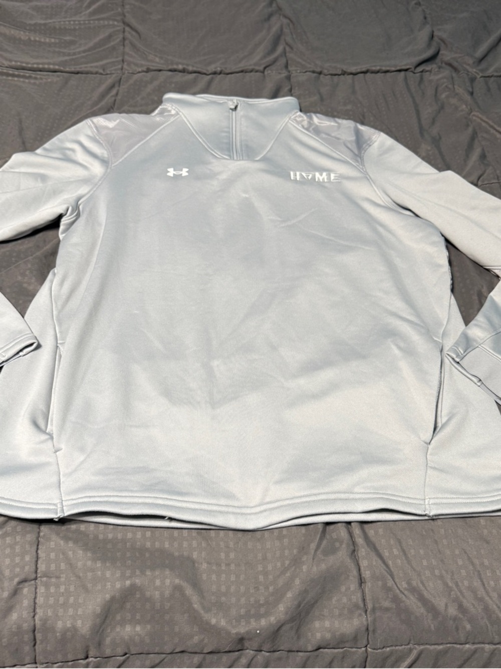 under armour gray pullover home Loose Women’s Size xl